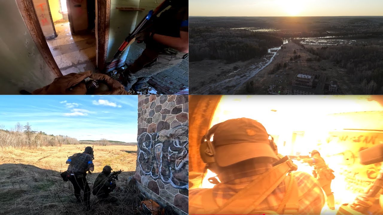 AIRSOFT @ BURWASH PRISON | 32-Player Capture the Flag