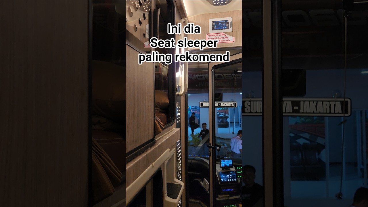 INI DIA‼️SEAT SLEEPER PALING REKOMEND DI JAMIN PUAS🤩 