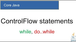#19 - A2A LEARNER || While, do..while in java