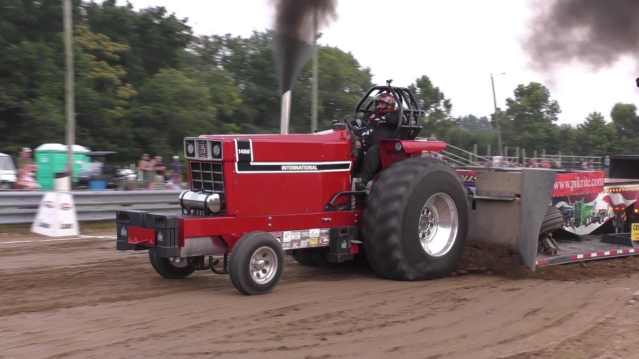Tractor Pulling 2023 466 Hot Farm Tractors Pulling At Greensboro YouTube