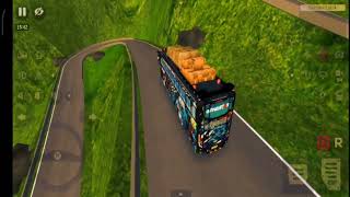 BUSSID HAIRPIN BENDS MASS RIDE WHAT'S APP STATUS 🥰 screenshot 3