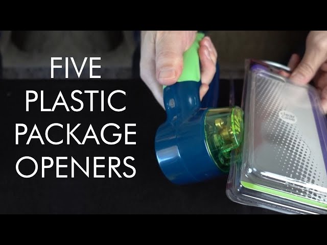 Hard to Open Plastic Packages? Testing 5 Package Openers! 