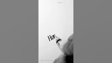 Hans 🖋️ #cursive #handwriting #lettering #shortsfeed #shorts