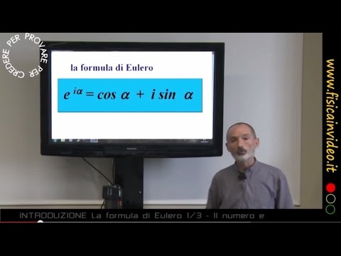 LA FORMULA DI EULERO 1/3 - il numero e