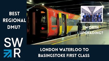 London Waterloo to Basingstoke in first class on SWR
