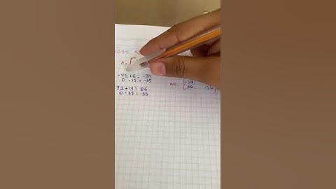 ejercicio de matrices de suma, resta y multiplicación de matrices  mediante un vídeo