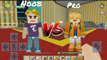 Noob vs Pro - Skyblock Mining Area [BlockmanGo] [Android]