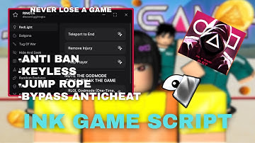 Ink Game Script *NO KEY* - New Update, Auto Win, Dalgona, Glass Bridge, Godmode & More!