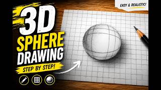 Easy 3D Sphere Drawing Tutorial