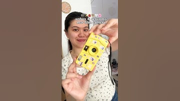 Kodak M35 film camera unboxing + setup tutorial ✨ #filmcamera #kodakfilm #filmcommunity #kodak