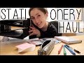 UNIVERSITY STATIONERY HAUL & STARTING FINAL YEAR LECTURES | STUDENT DAY IN THE LIFE VLOG