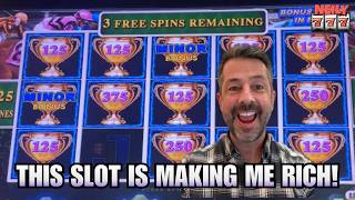 I'M MAKING MONEY on THE SLOTS TODAY! BIG WIN on BEST BET LIGHTNING LINK!