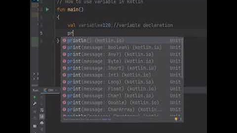 How to use Variable in Kotlin | Kotlin Language| Prof.Antony Vijay #shorts