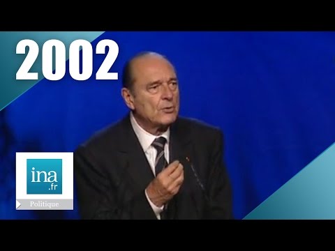 Jacques Chirac - Campagne présidentielle 2002 (2ème tour)| Archive INA