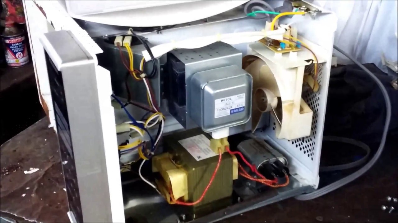 Reparación Casera Horno Microondas Oxidado Perforado Con Cdrom Youtube