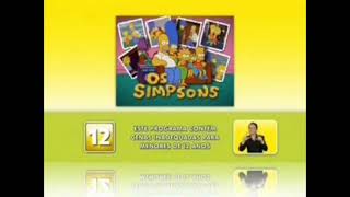 Vinheta Clificação Indicativa Os Simpsons 2011 - 2012