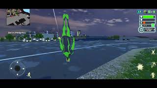 Rope Frog Ninja Hero Game // New City Distoy  in Ninja game #gameplay #gameviral screenshot 4