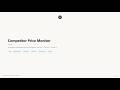 Competitor Price Monitor with n8n, Python, and Claude AI