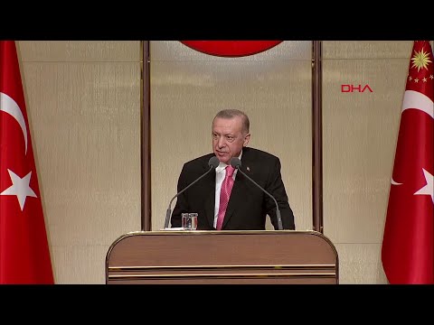 Cumhurbaşkanı Erdoğan muhtarlar toplantısında konuştu