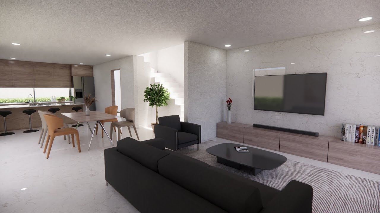 CASA PEQUEÑA 6x14  - 2 PISOS CON 3 DORMITORIOS