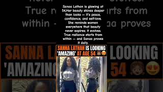 Celebrity Sanaa Lathan Is 54 and Still Glowing Like 24 #viral Net Worth