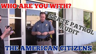 Colorado DOT & State Patrol - 1st Amendment Audit - Trooper Wants To Know Who We're With (ReUpload)
