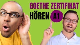 ⚫?? GOETHE ZERTIFIKAT A1 - ¿CÓMO APROBAR LA PARTE DE COMPRENSIÓN AUDITIVA DEL EXAMEN - HÖREN | PT 1