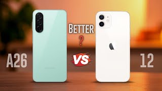 Samsung A26 Vs iPhone 12 😈 Old Flagship Vs New Budget Range