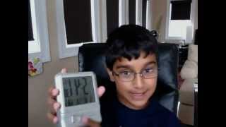 brookstone clock