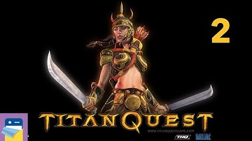 Titan Quest HD: iOS / Android Gameplay Walkthrough Part 2 (by HandyGames / THQ)