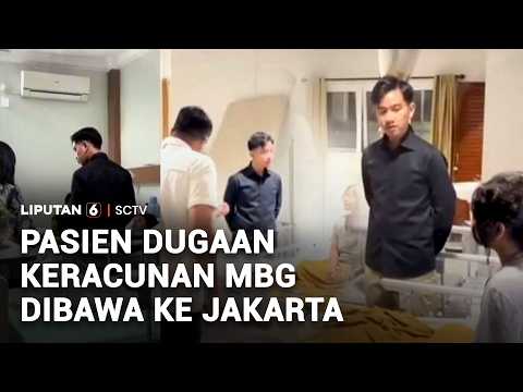 Pasien yang Diduga Keracunan MBG di Karo Dibawa ke Jakarta | Liputan 6