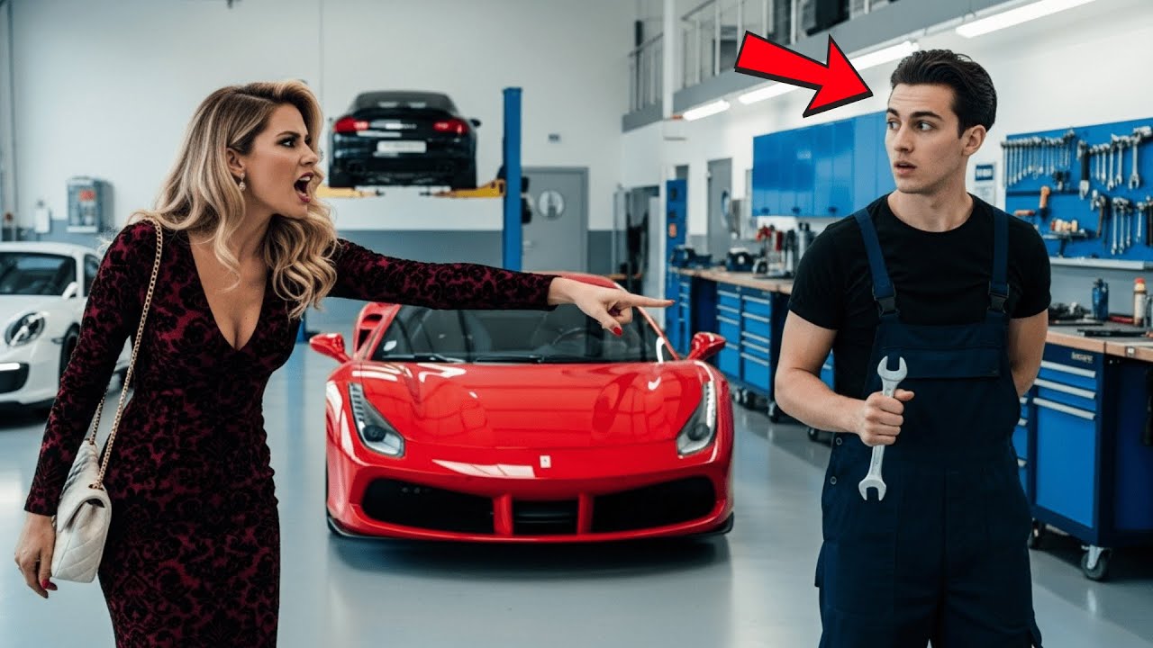 « Ces Mains Sales Ne Toucheront Jamais Ma Ferrari » Cria La Millionnaire—Jusqu’À Savoir Qui Il Était