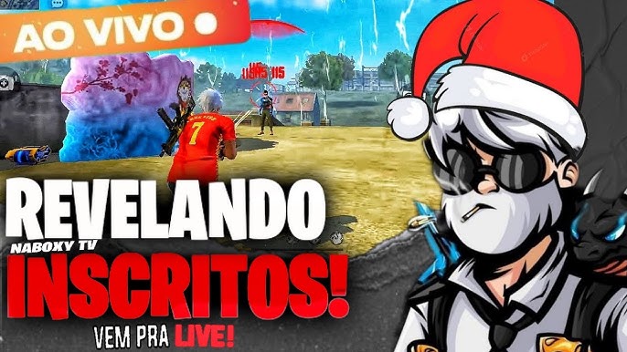 🎮 FREE FIRE - AO VIVO 🔴 SALA PERSONALIZADA 🔥 X1 DOS CRIAS COM INSCRITOS!, LIVE ON