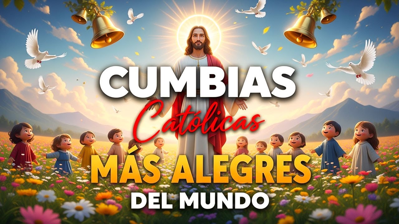 🙏✨ ALEGRES CUMBIAS 2025  Música Católica La Más Bella del Mundo🎶REMIX de Cantos Católicos💖✝️