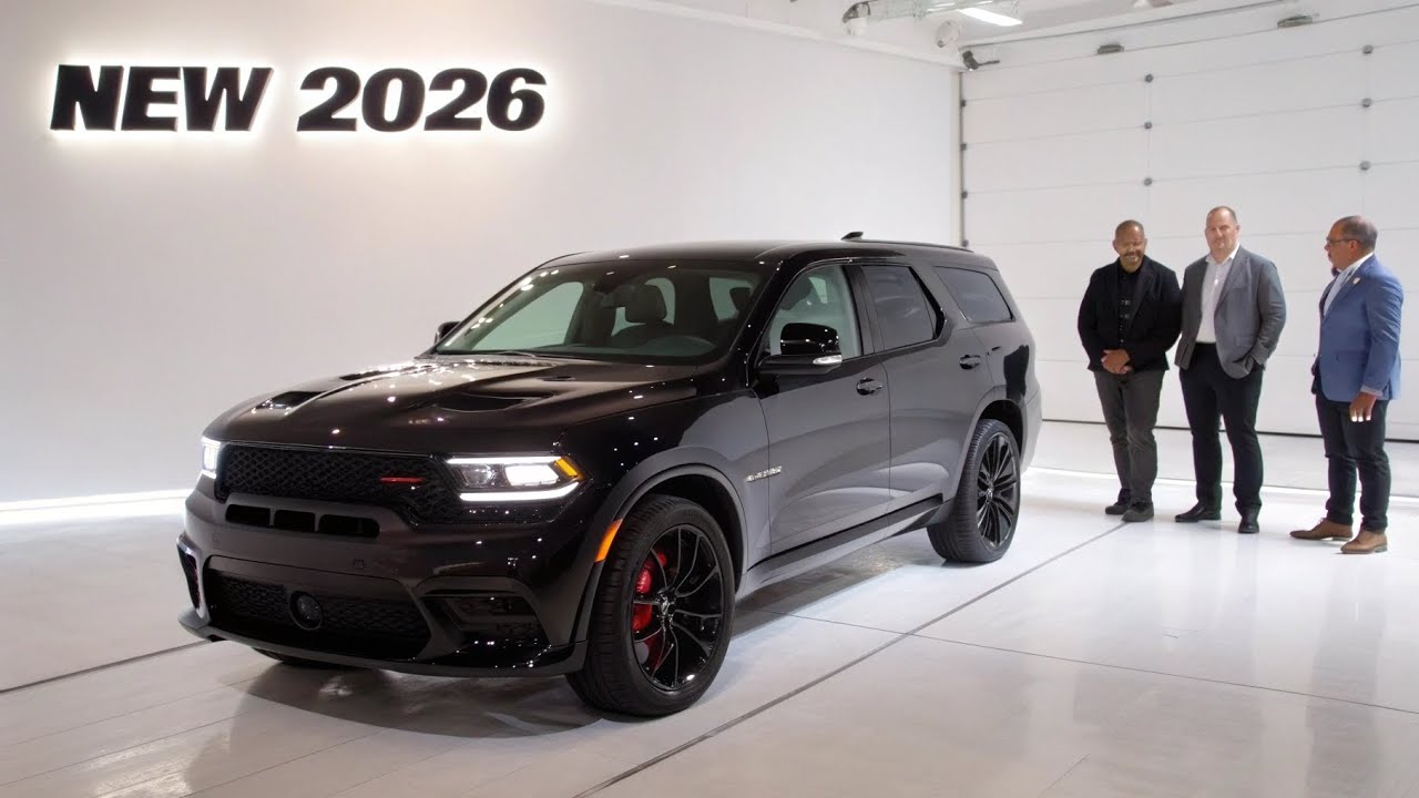 New 2026 Dodge Durango SRT Hellcat Unveiled! Ultimate Super SUV ...