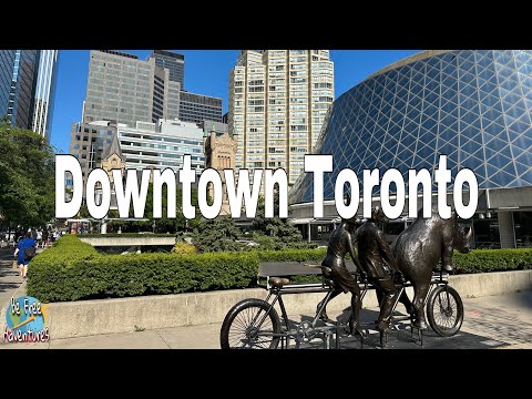 DOWNTOWN TORONTO - Toronto Walk of Fame & Roy Thomson Hall Tour