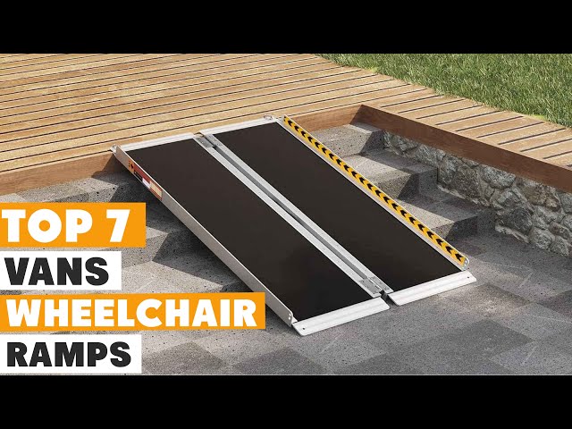 Portable Wheelchair Ramps Aluminum Wheelchair Ramp With Non Slip