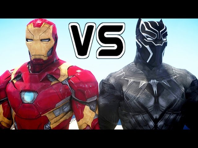 Iron Man vs Black Panther - Superheroes Battle class=