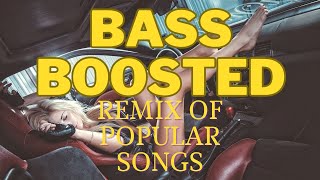 ⚡BASS BOOSTED⚡ Remix of Popular Songs - Car Music 2023⚡