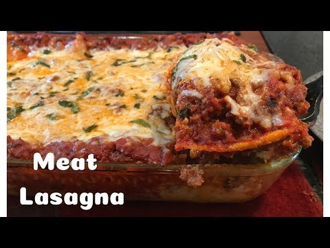 Meat Lasagna