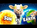 Smashing the SUN Into the EARTH in Goat Simulator