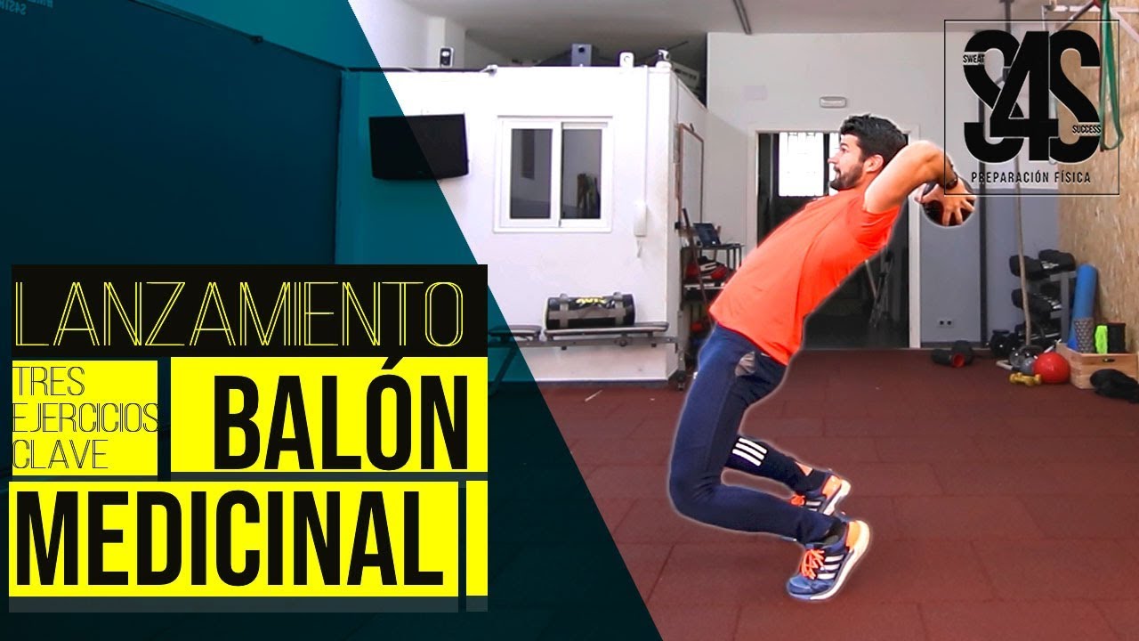 LANZAMIENTO BALÓN MEDICINAL ¡3 EJERCICIOS CLAVE! Sweat4Success YouTube
