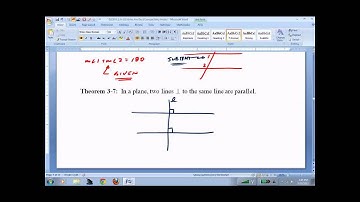 HGEO 3 3 Proving Lines Parallel