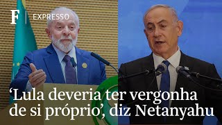 Thumbnail for 'Lula deveria ter vergonha de si próprio, diz Netanyahu