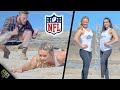 NFL Cheerleaders Take on My Obstacle Course