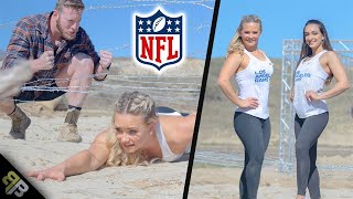 NFL Cheerleaders Take on My Obstacle Course