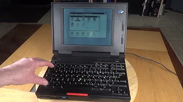 Retro Tech - IBM Thinkpad 340