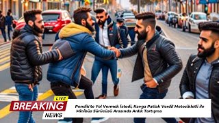 Pendik'te Yol Vermek İstedi, Kavga Patlak Verdi! #viral  #shorts #istanbul #haber