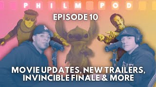 Famous INVINCIBLE S3 FINALE, DAREDEVIL, JOHN WICK 5, SPIDER-MAN 4 AND MORE!!!!! | PhilmPod Episode 10 Profile