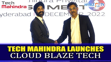 Tech Mahindra Launches Cloud Blaze Tech In Hyderabad | Hybiz tv